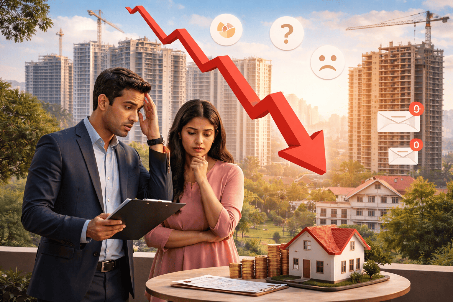 Modern real estate development in Hyderabad